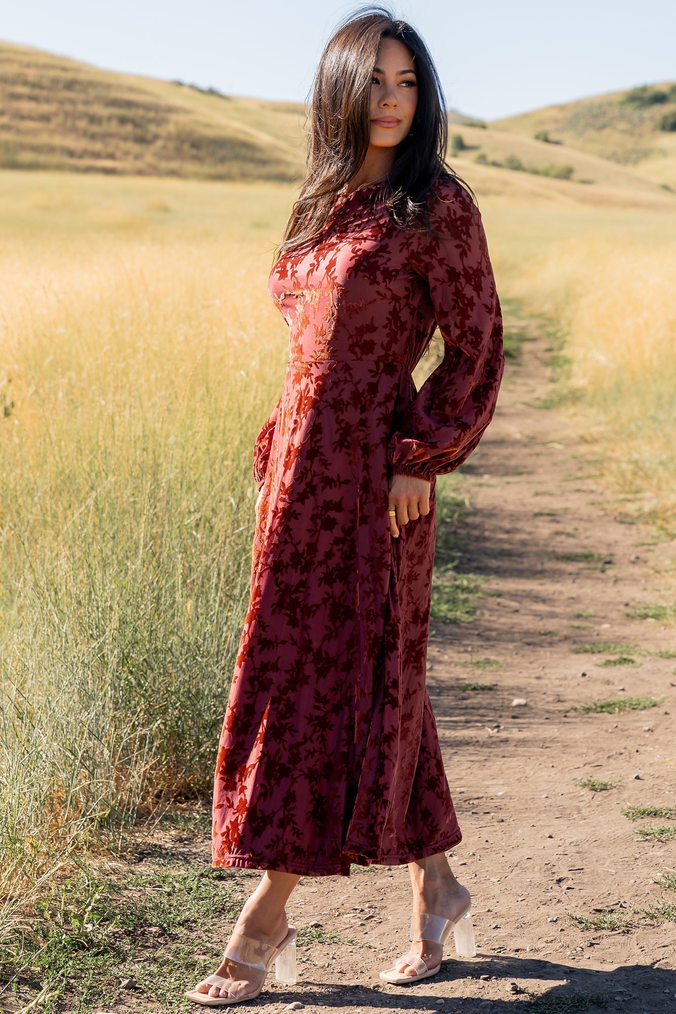 Baltic Born - Thora Velvet Dress