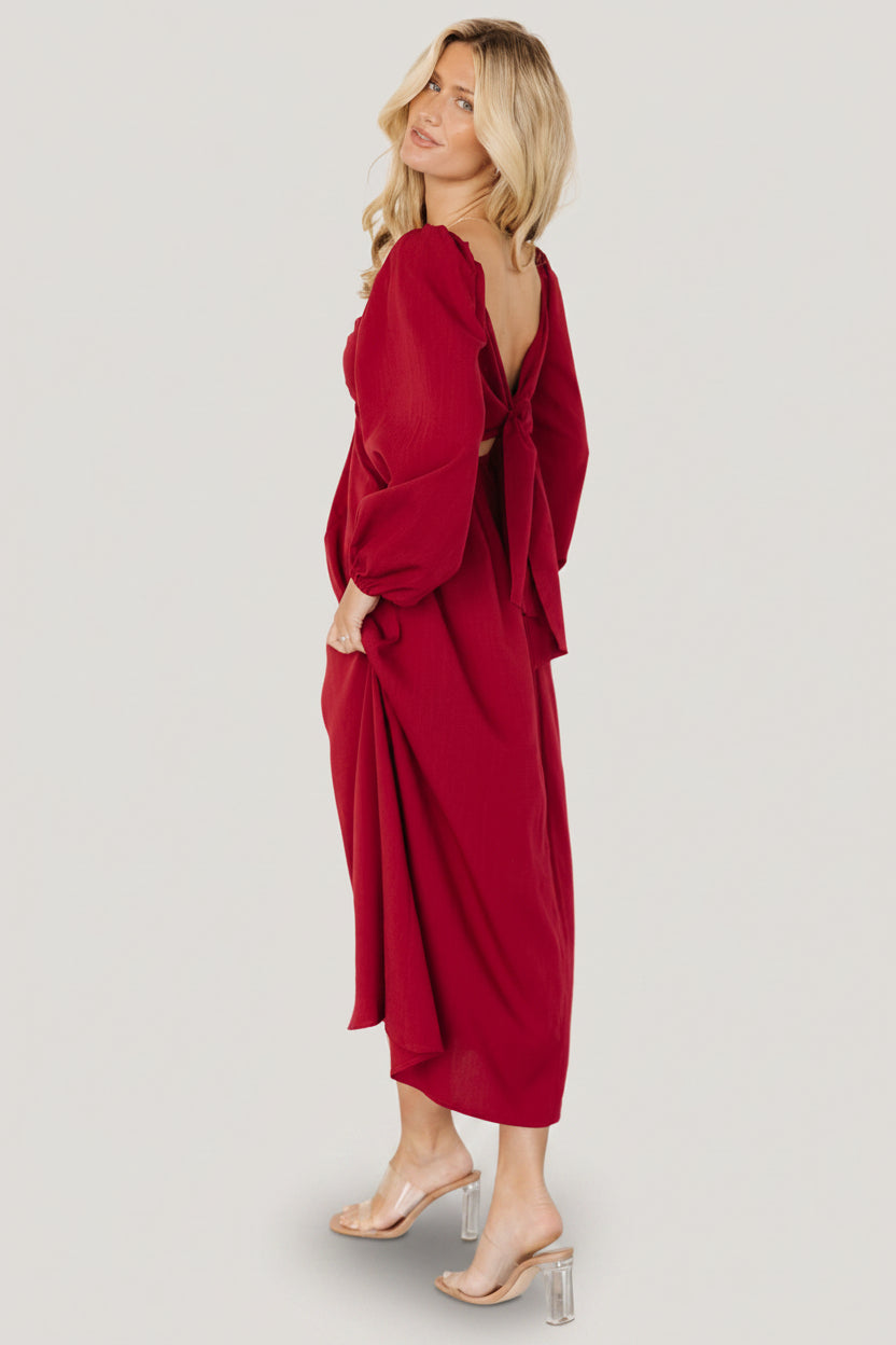 Baltic Born - Rosalie Back Tie Dress