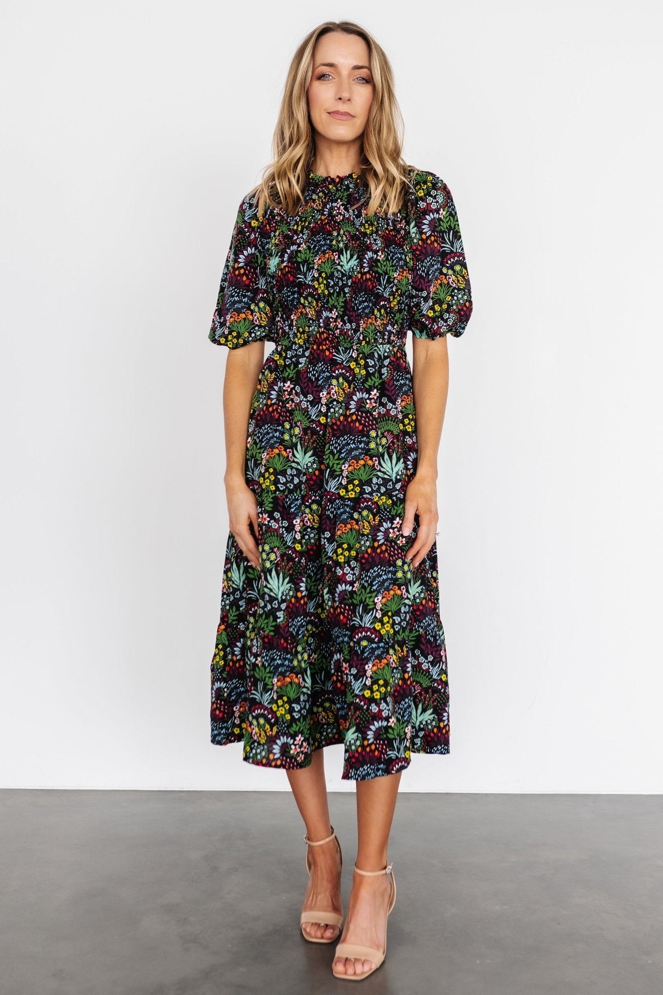 Baltic Born - Lena Tiered Midi Dress
