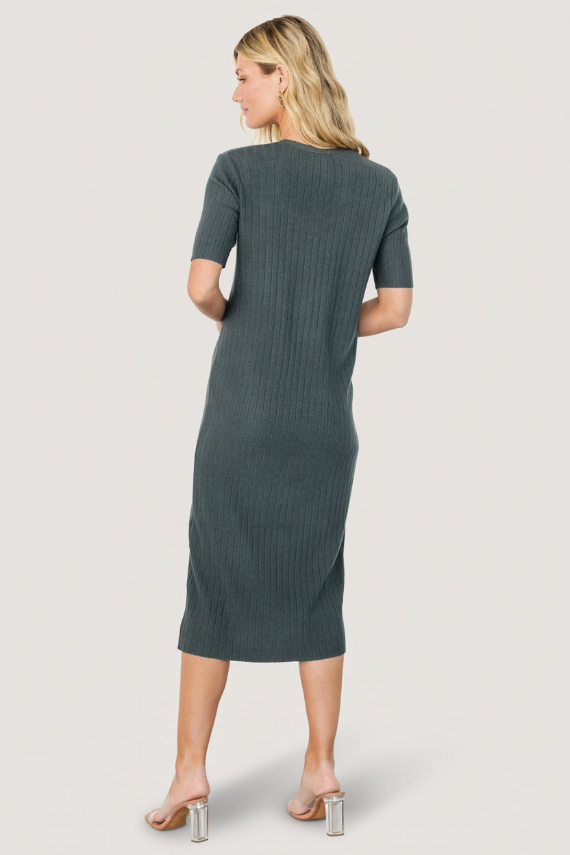 Baltic Born - Alicia Ribbed Midi Dress