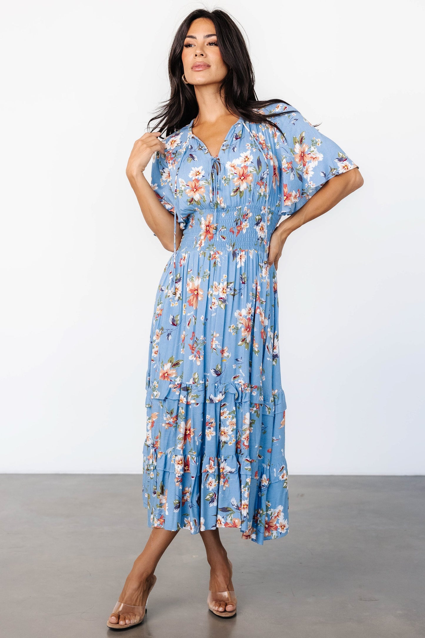 Baltic Born - Spell Boho Midi Dress
