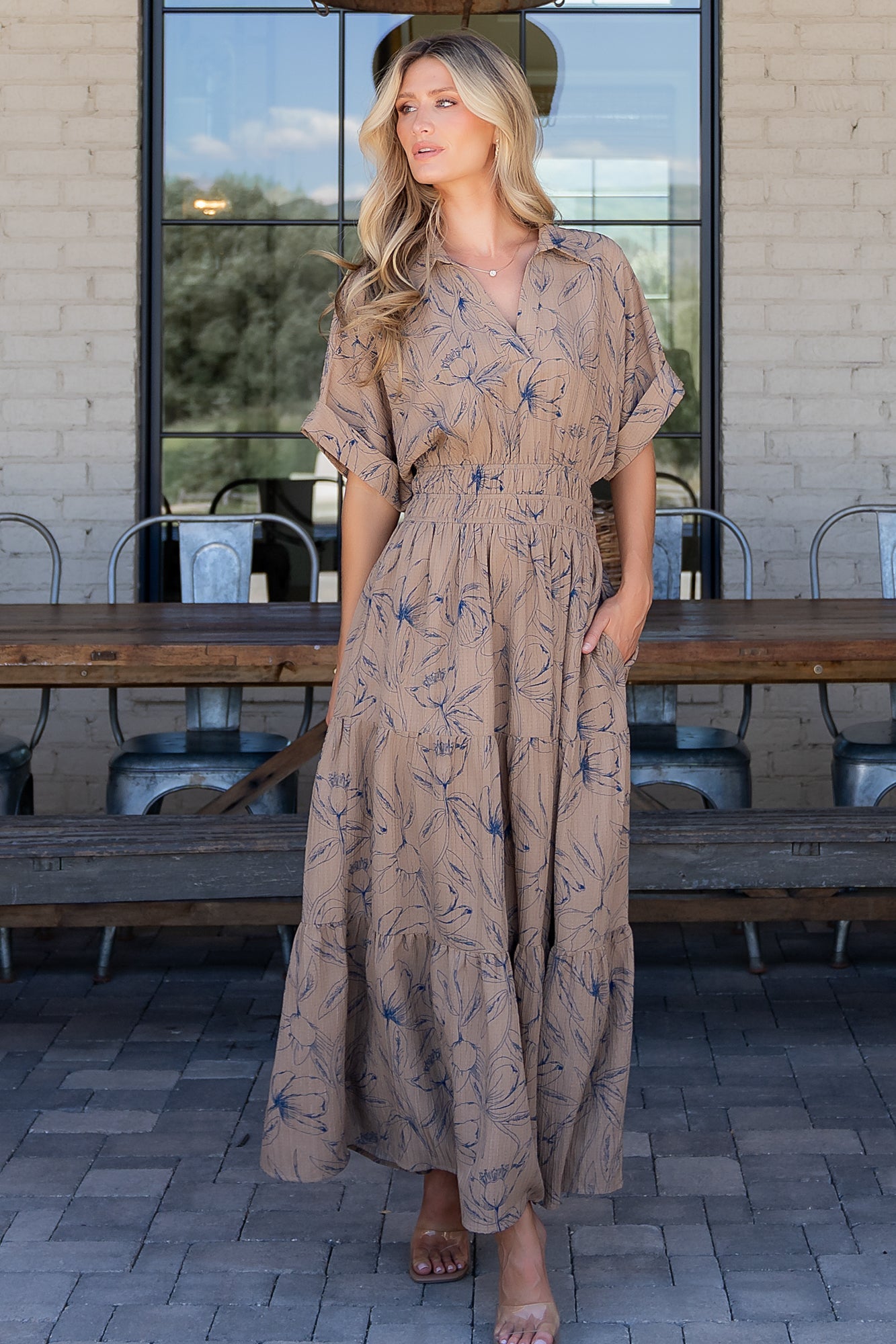 Baltic Born - Hedda Tiered Maxi Dress