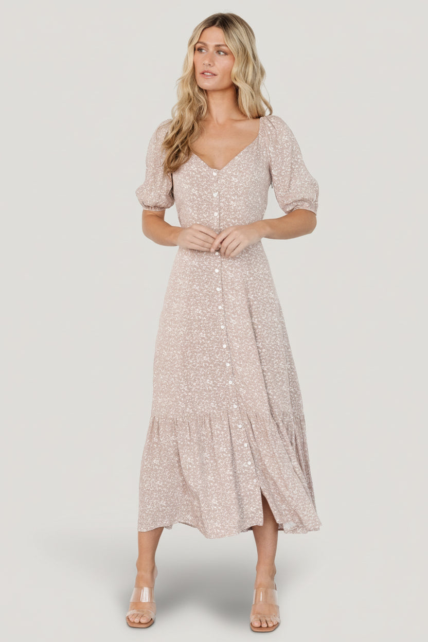 Baltic Born - Mathilda Button Maxi Dress
