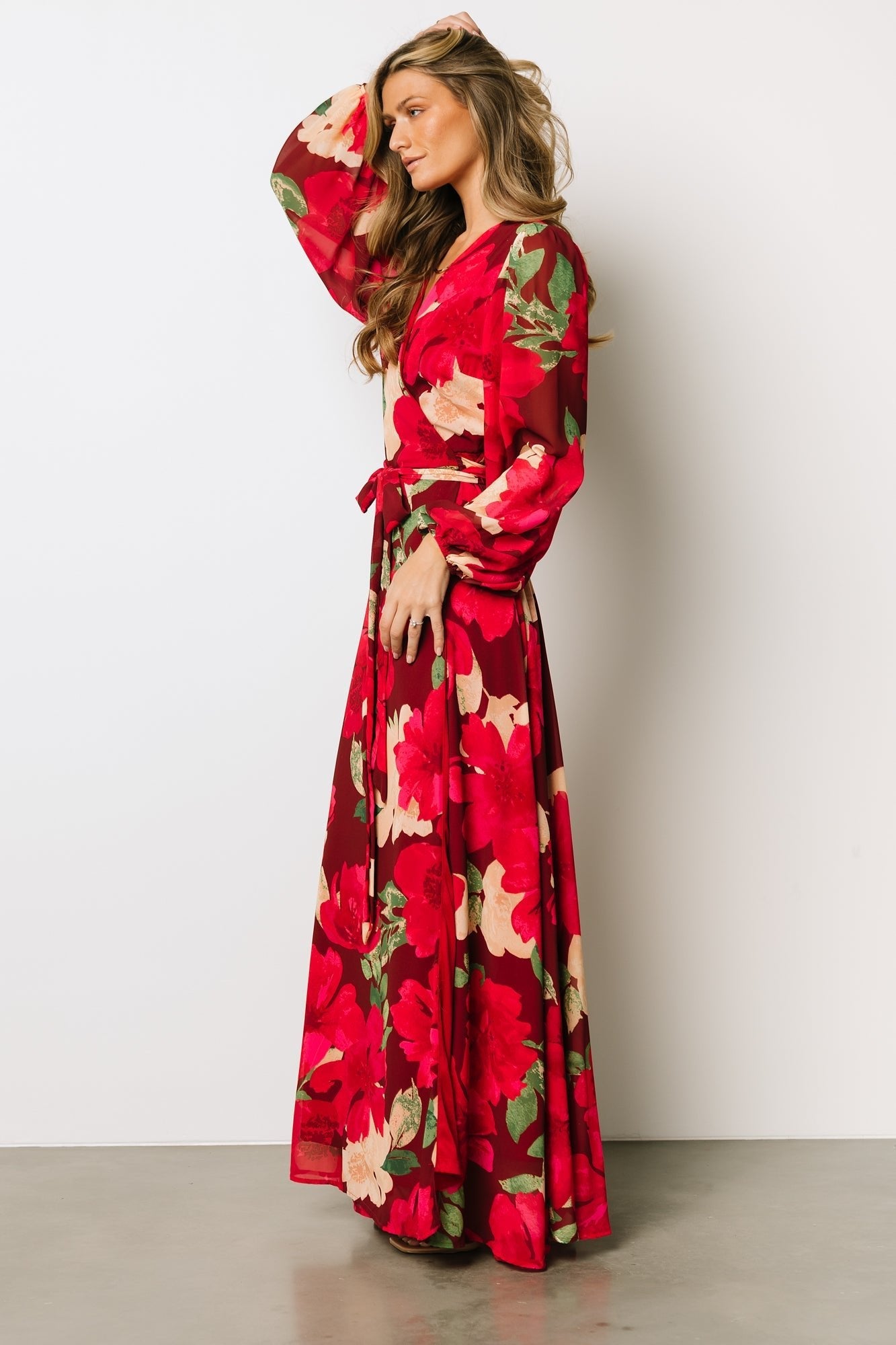Baltic Born - Katinka Wrap Maxi Dress