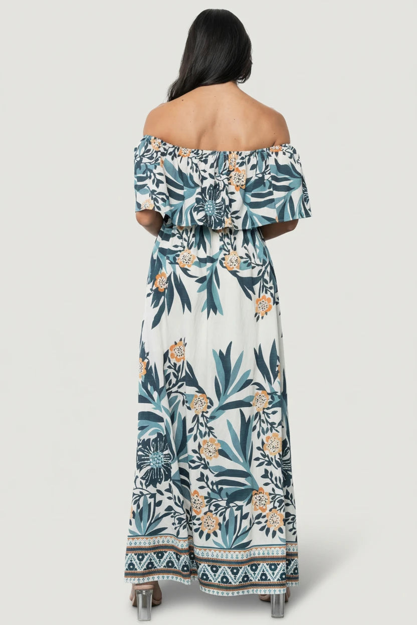 Baltic Born - Valentina Off Shoulder Maxi Dress