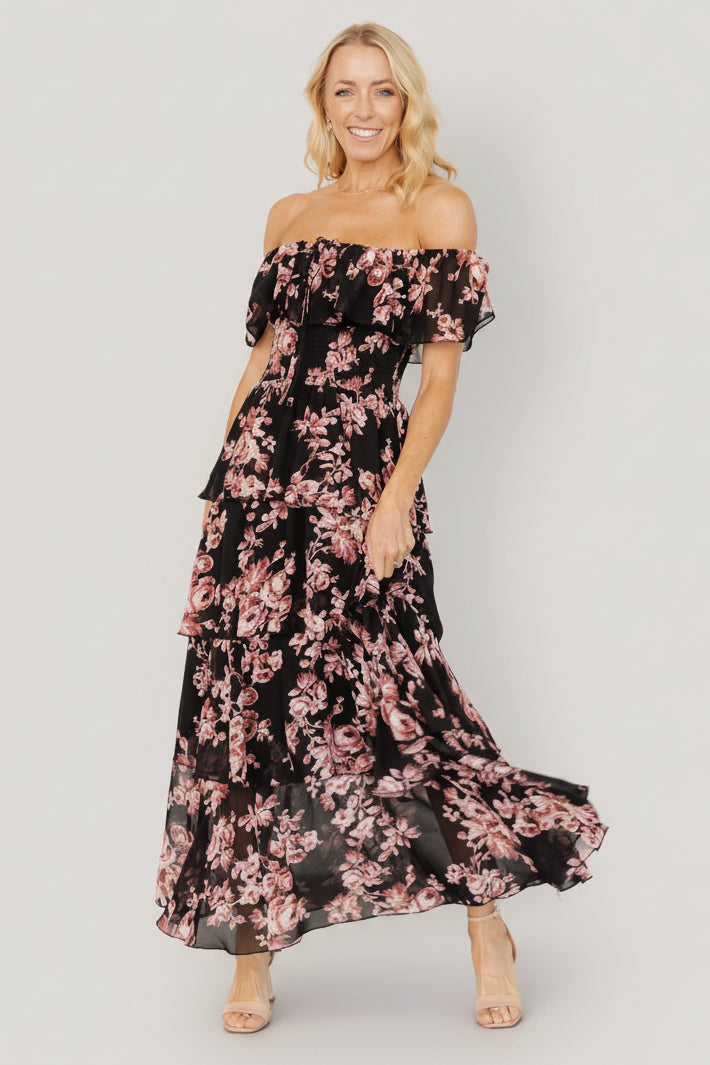 Baltic Born - Carina Off Shoulder Maxi Dress