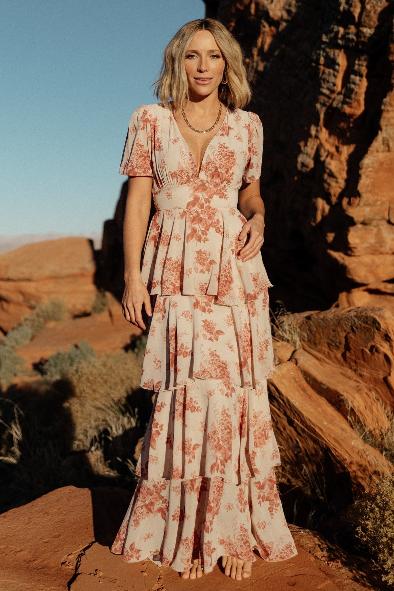 Baltic Born - Montaigne Ruffle Maxi Dress