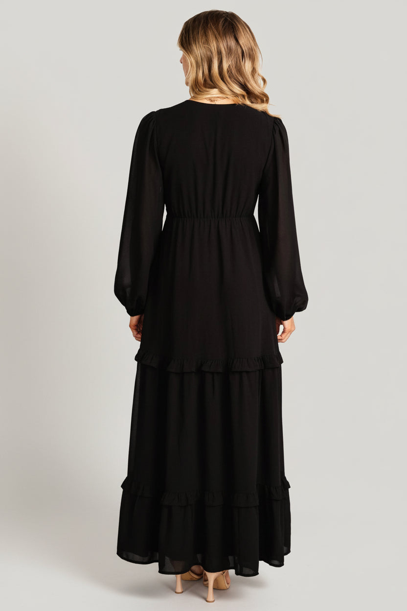 Baltic Born - Bowman Deep V Maxi Dress