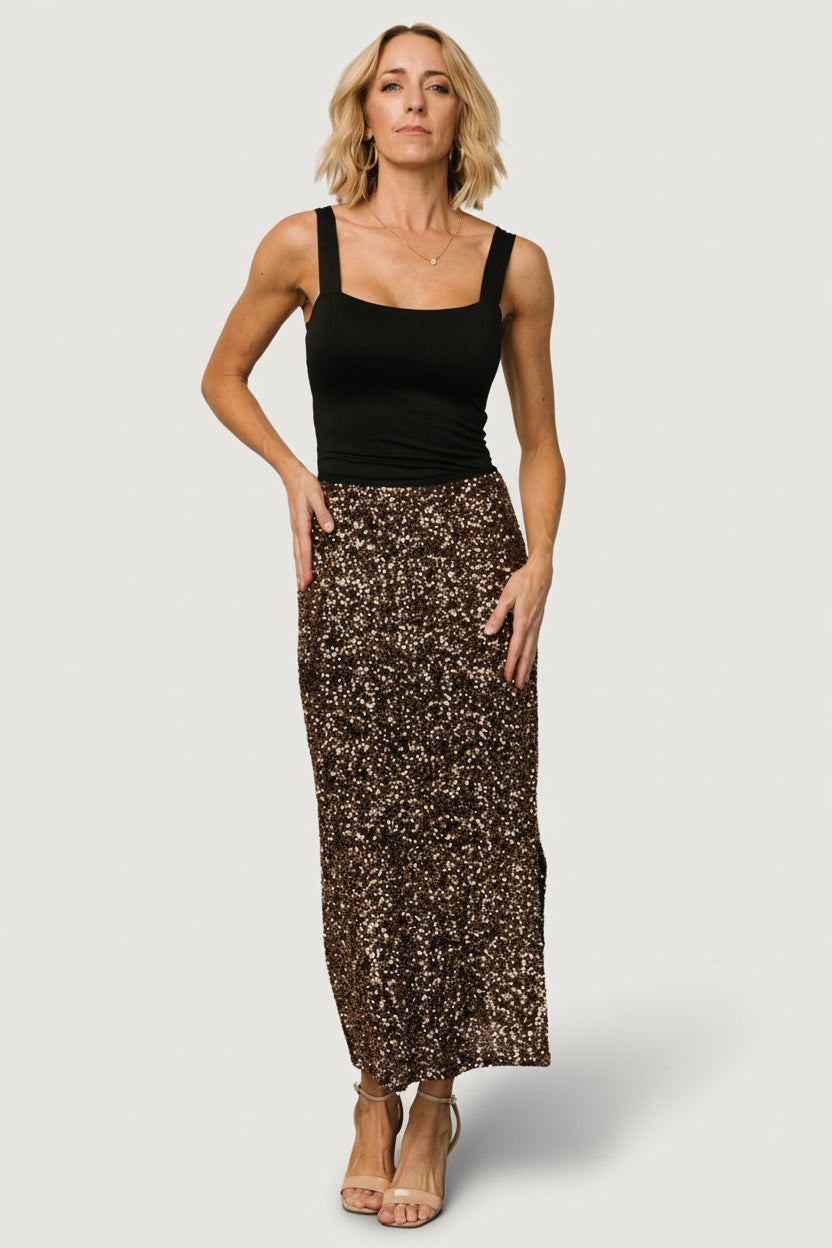 Baltic Born - Charmed Sequin Midi Skirt