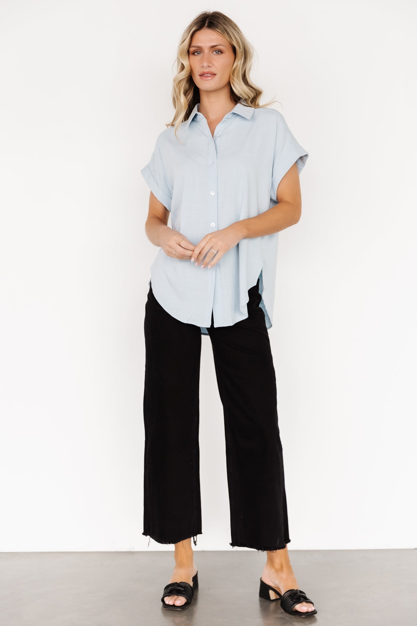 Baltic Born - Clarke Button Up Top