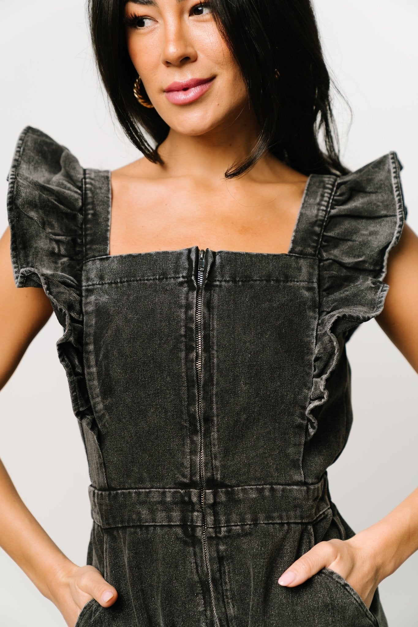Baltic Born - Montgomery Denim Romper