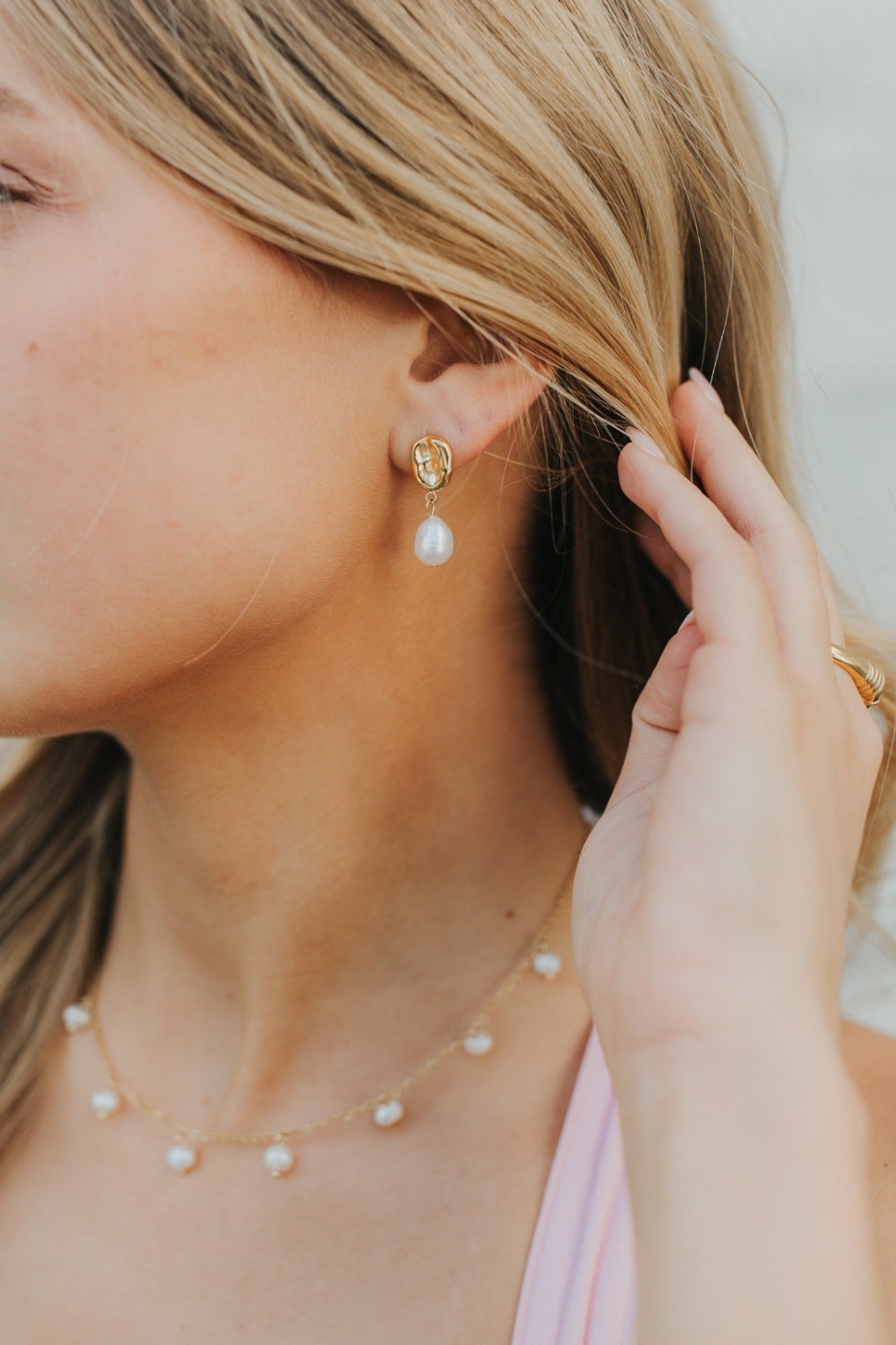 Baltic Born - The Ophelia Pearl Studs