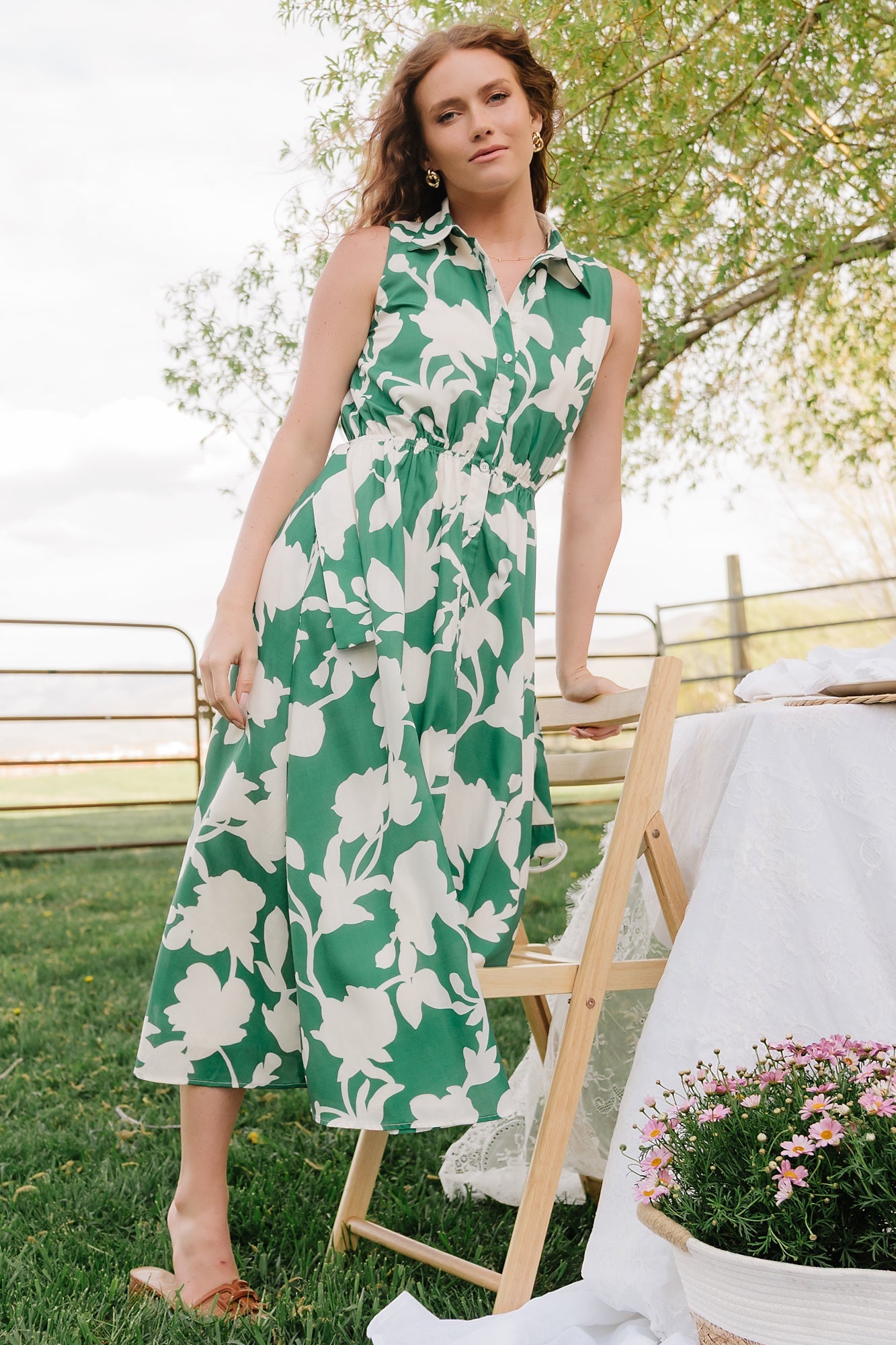 Baltic Born - Tatum Button Down Dress
