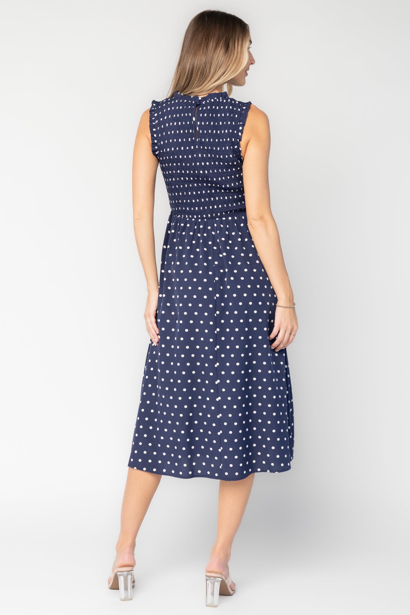 Baltic Born - Alex Smocked Midi Dress