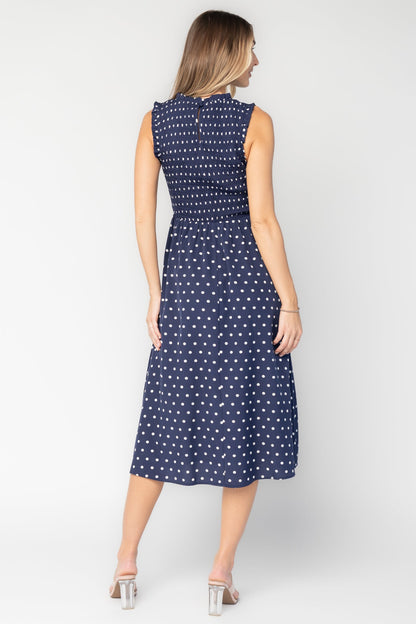 Baltic Born - Alex Smocked Midi Dress