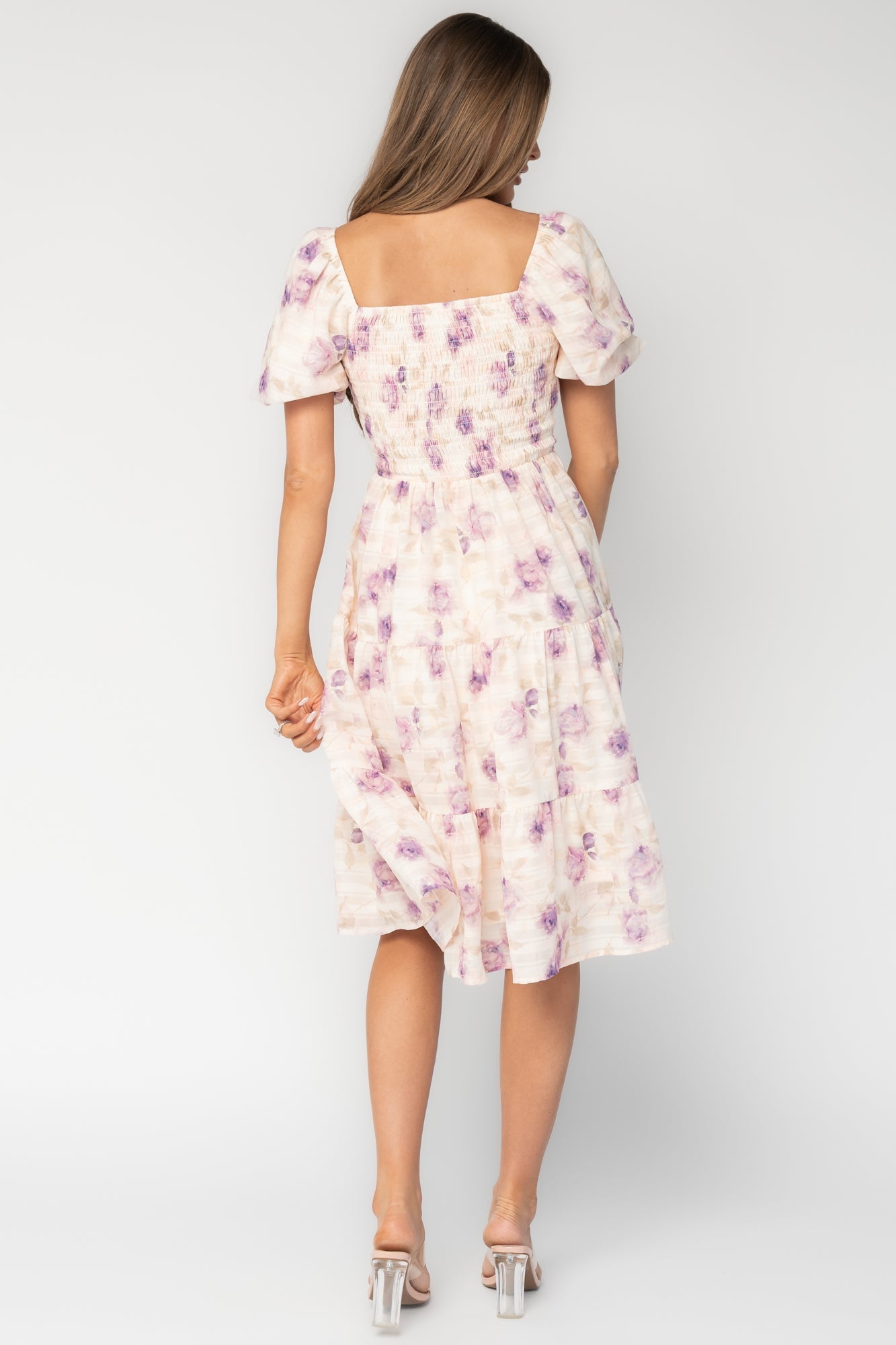Baltic Born - Mattea Smocked Midi Dress