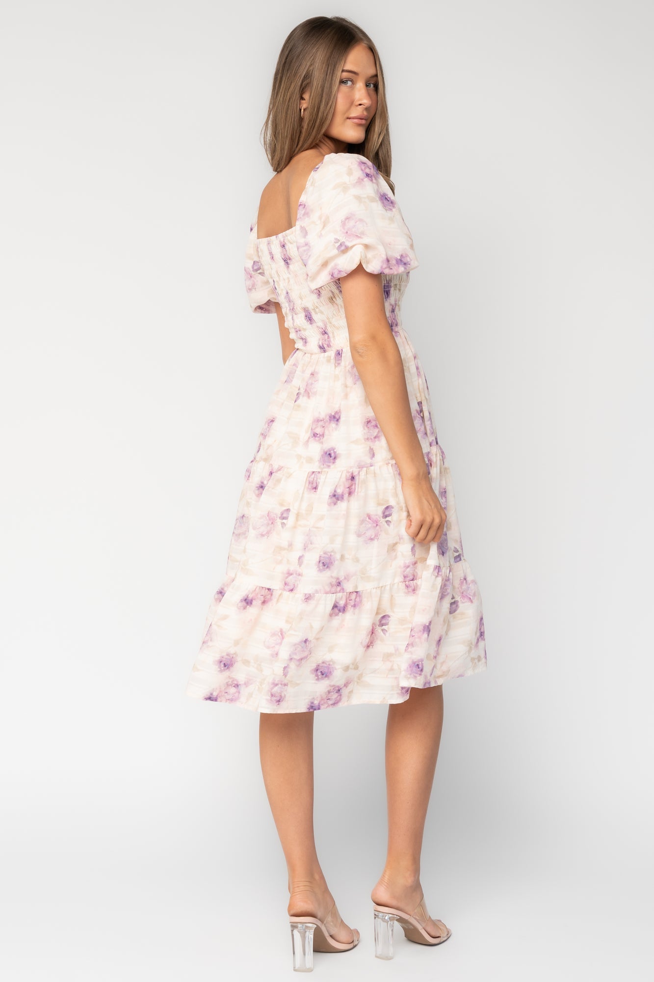 Baltic Born - Mattea Smocked Midi Dress