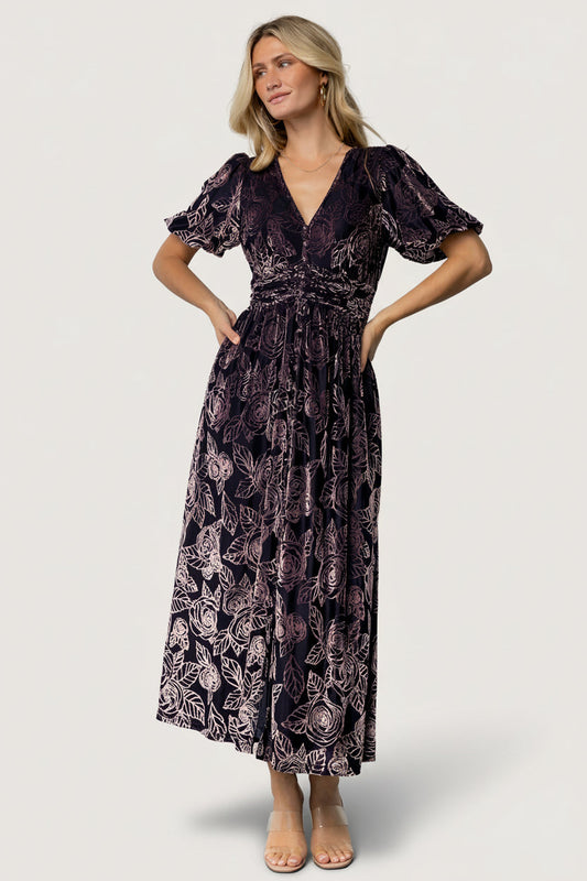 Baltic Born - Dahlia Velvet Dress
