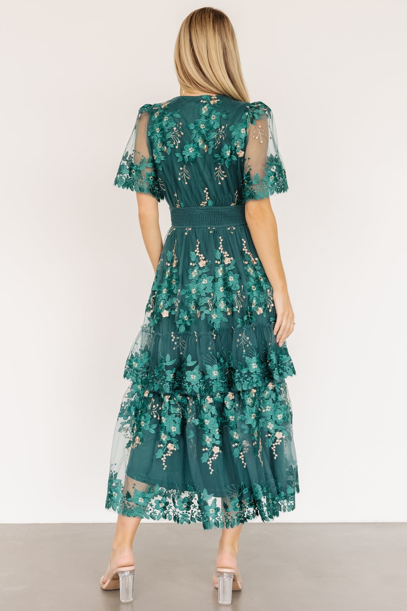 Baltic Born - Lotte Embroidered Midi Dress