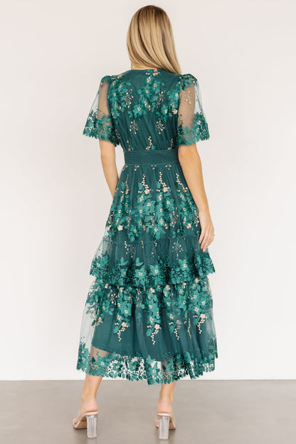 Baltic Born - Lotte Embroidered Midi Dress