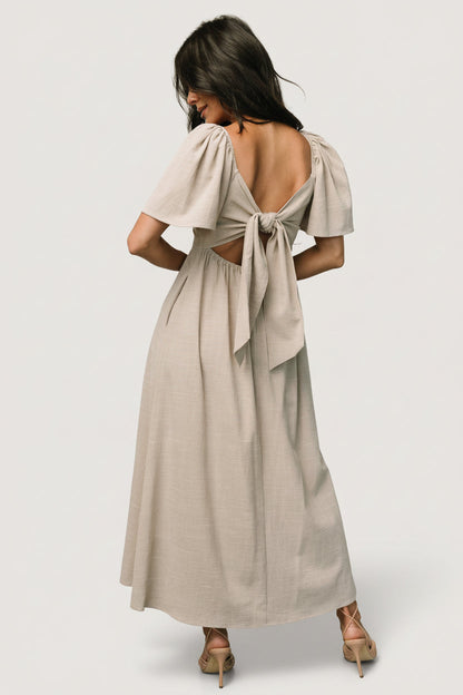 Baltic Born - Indie Back Tie Dress