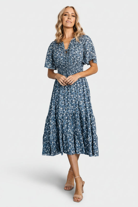 Baltic Born - Spell Boho Midi Dress