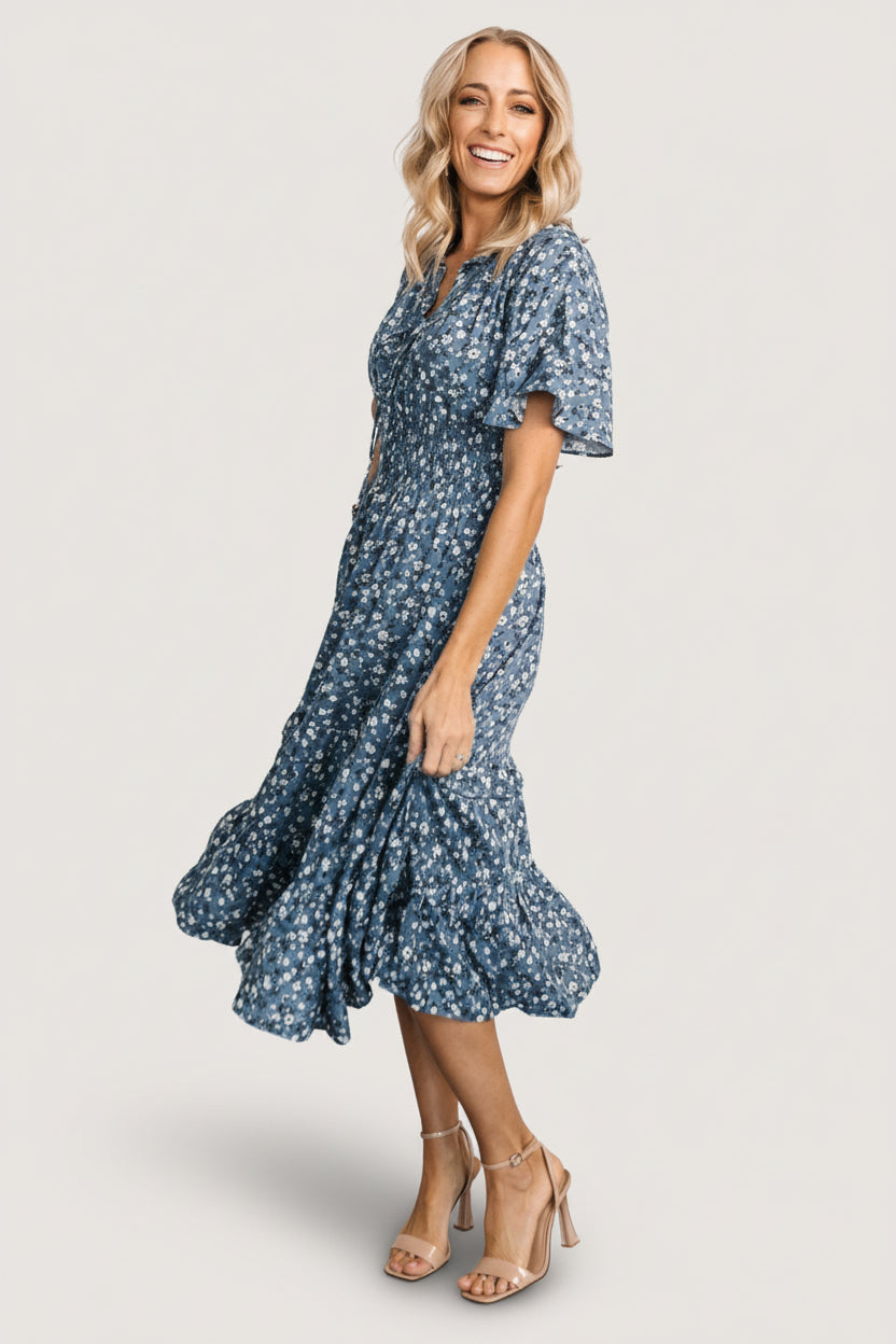 Baltic Born - Spell Boho Midi Dress