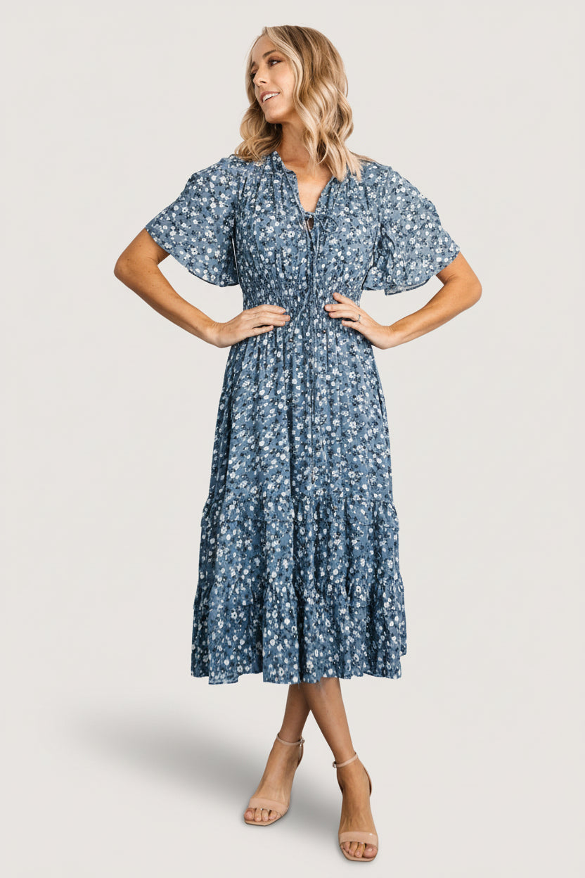 Baltic Born - Spell Boho Midi Dress