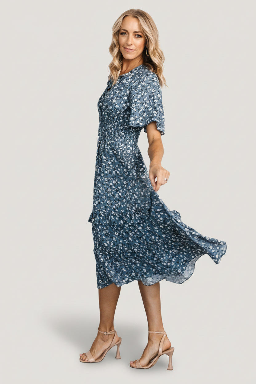 Baltic Born - Spell Boho Midi Dress