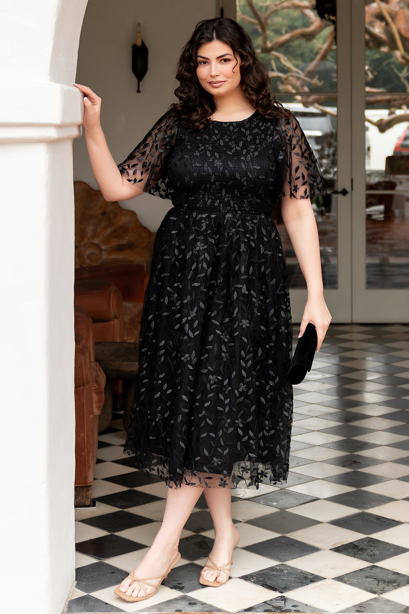 Baltic Born - Kendra Embroidered Dress