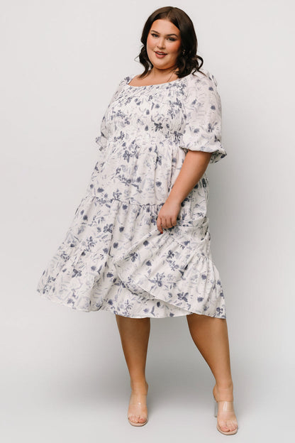 Baltic Born - Marta Smocked Midi Dress