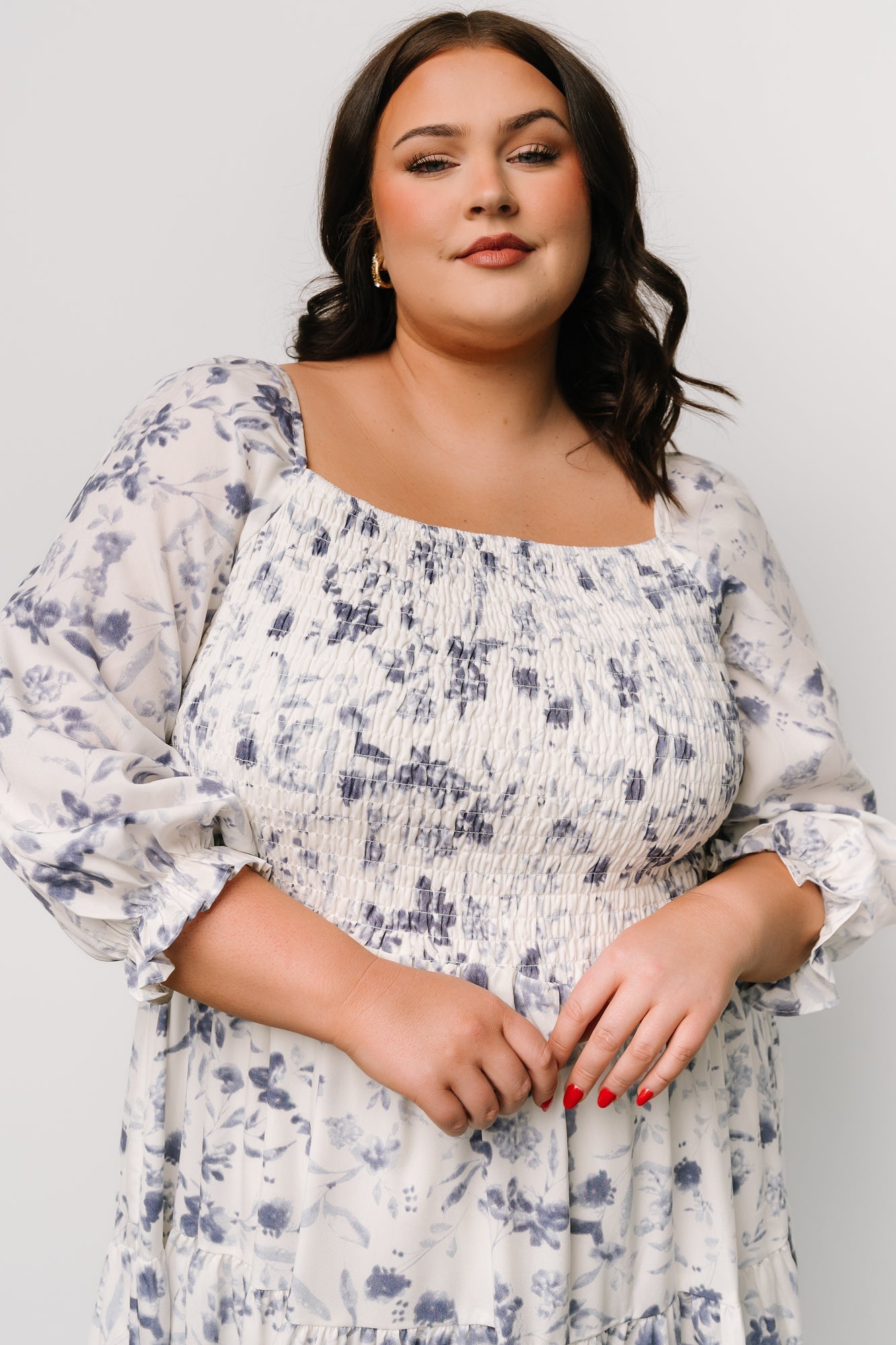 Baltic Born - Marta Smocked Midi Dress