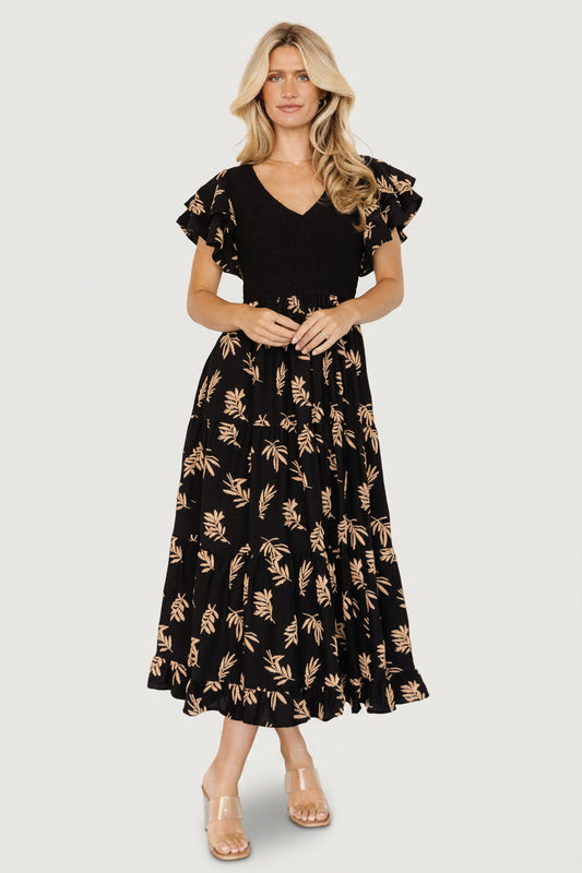 Baltic Born - Estelle Smocked Midi Dress