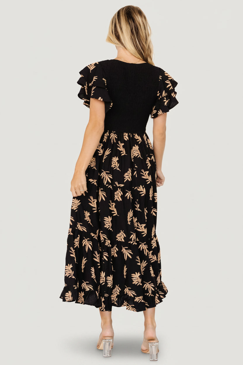 Baltic Born - Estelle Smocked Midi Dress
