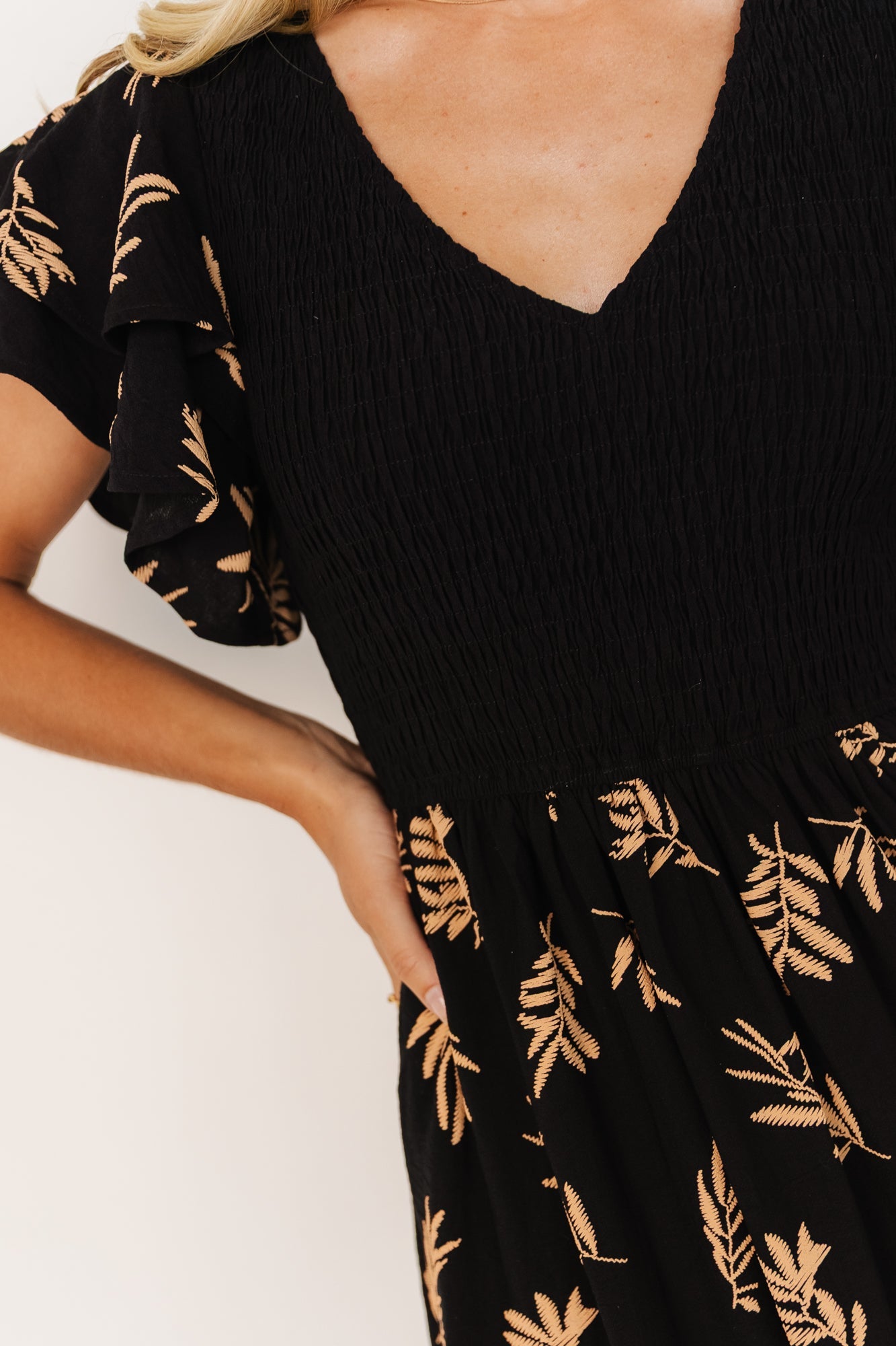 Baltic Born - Estelle Smocked Midi Dress