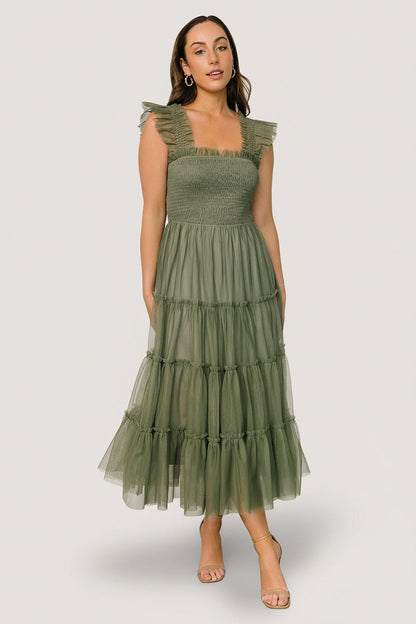 Baltic Born - Emma Smocked Tulle Dress
