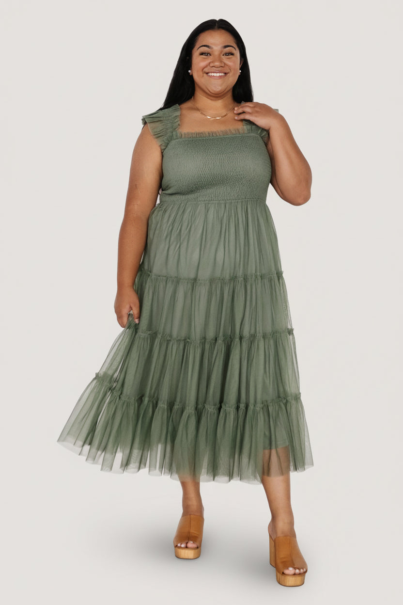 Baltic Born - Emma Smocked Tulle Dress