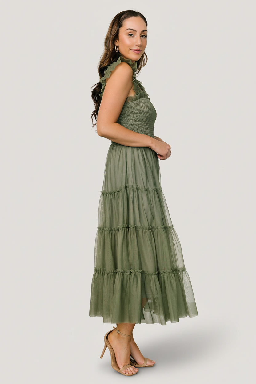 Baltic Born - Emma Smocked Tulle Dress