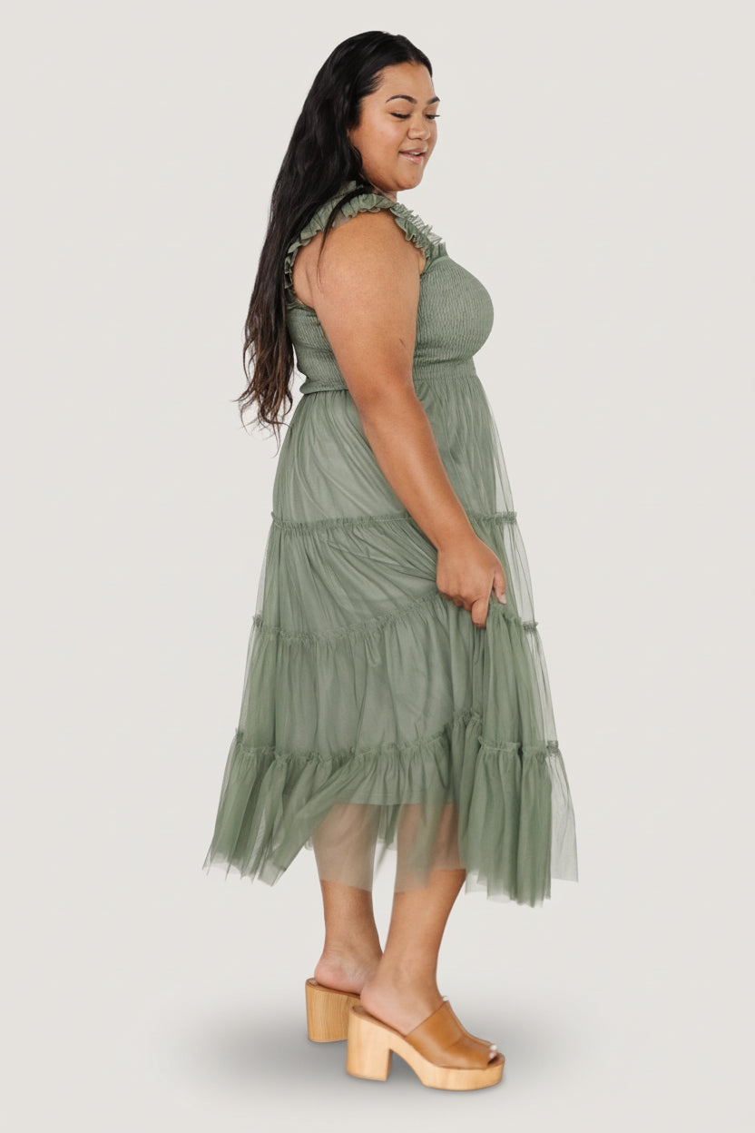 Baltic Born - Emma Smocked Tulle Dress