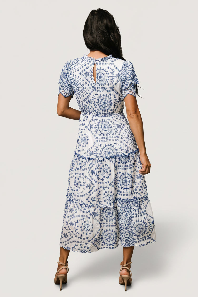 Baltic Born - Mirabel Eyelet Midi Dress