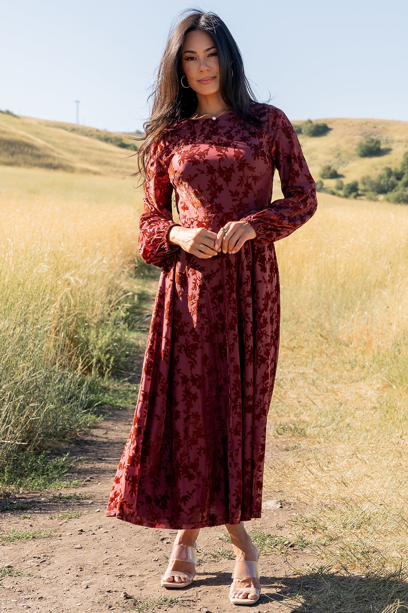 Baltic Born - Thora Velvet Dress