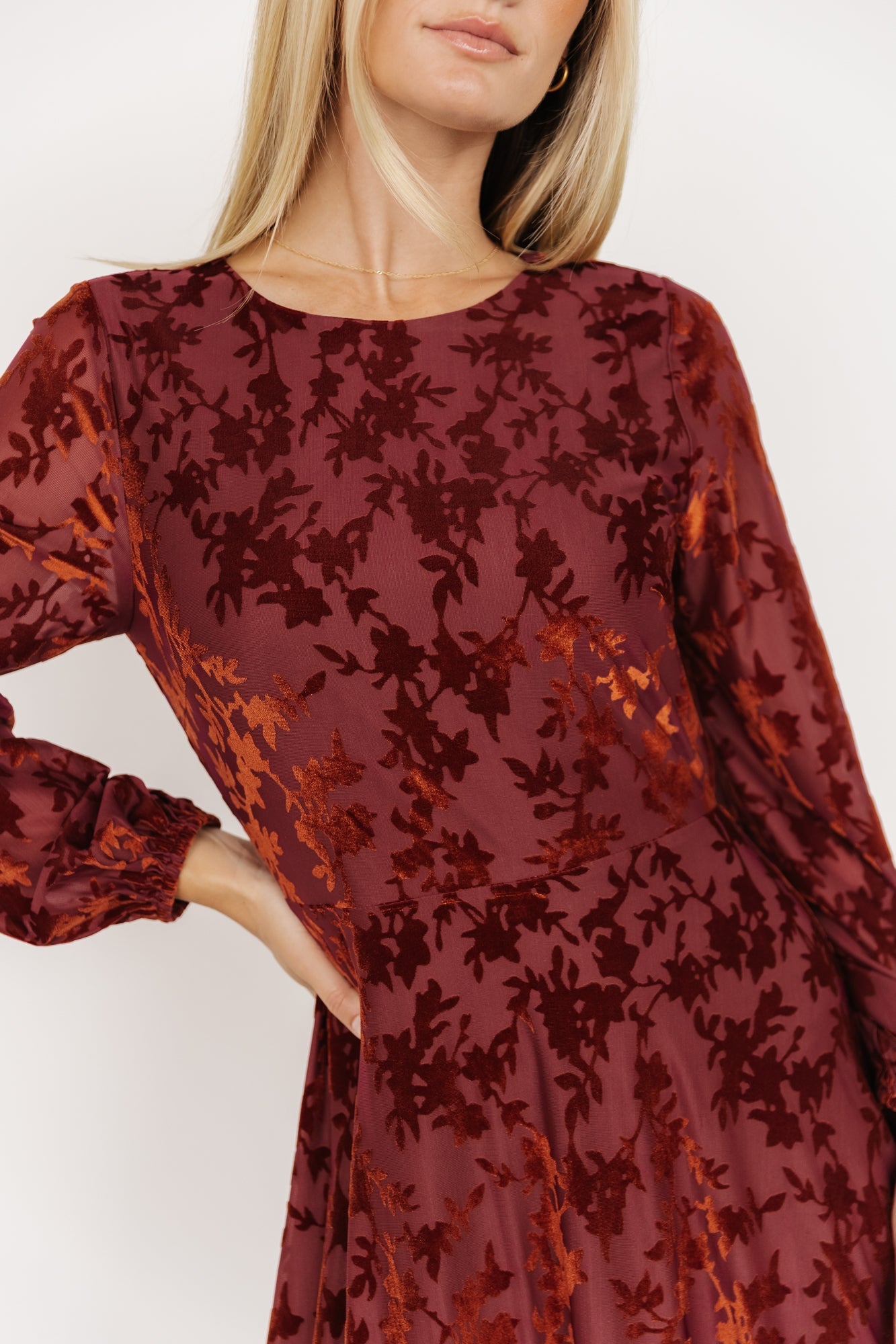 Baltic Born - Thora Velvet Dress