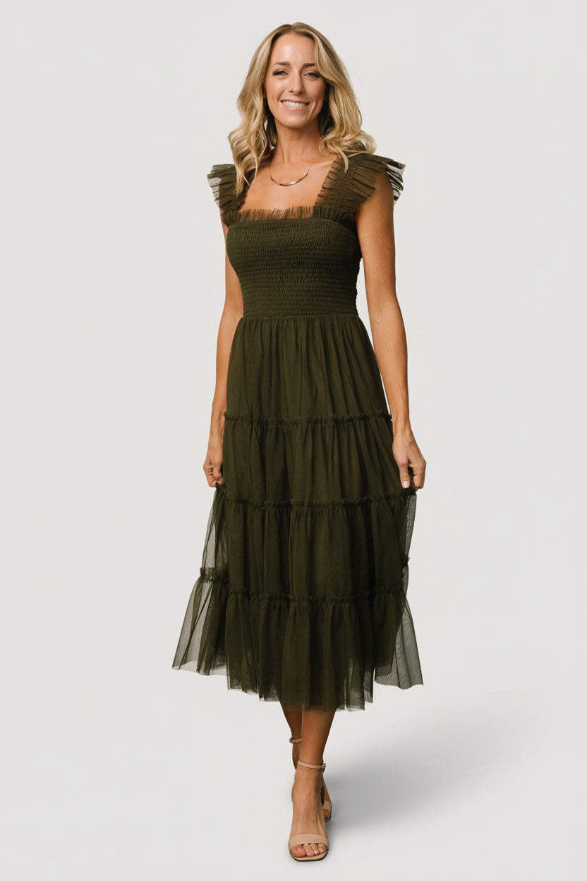 Baltic Born - Emma Smocked Tulle Dress