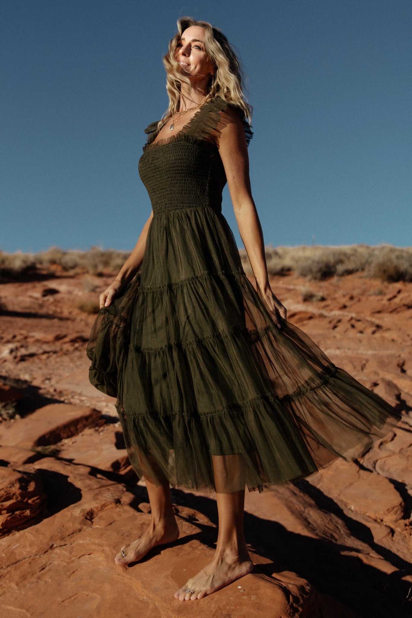 Baltic Born - Emma Smocked Tulle Dress