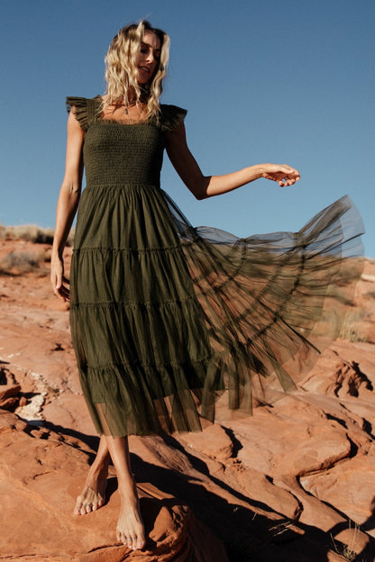 Baltic Born - Emma Smocked Tulle Dress