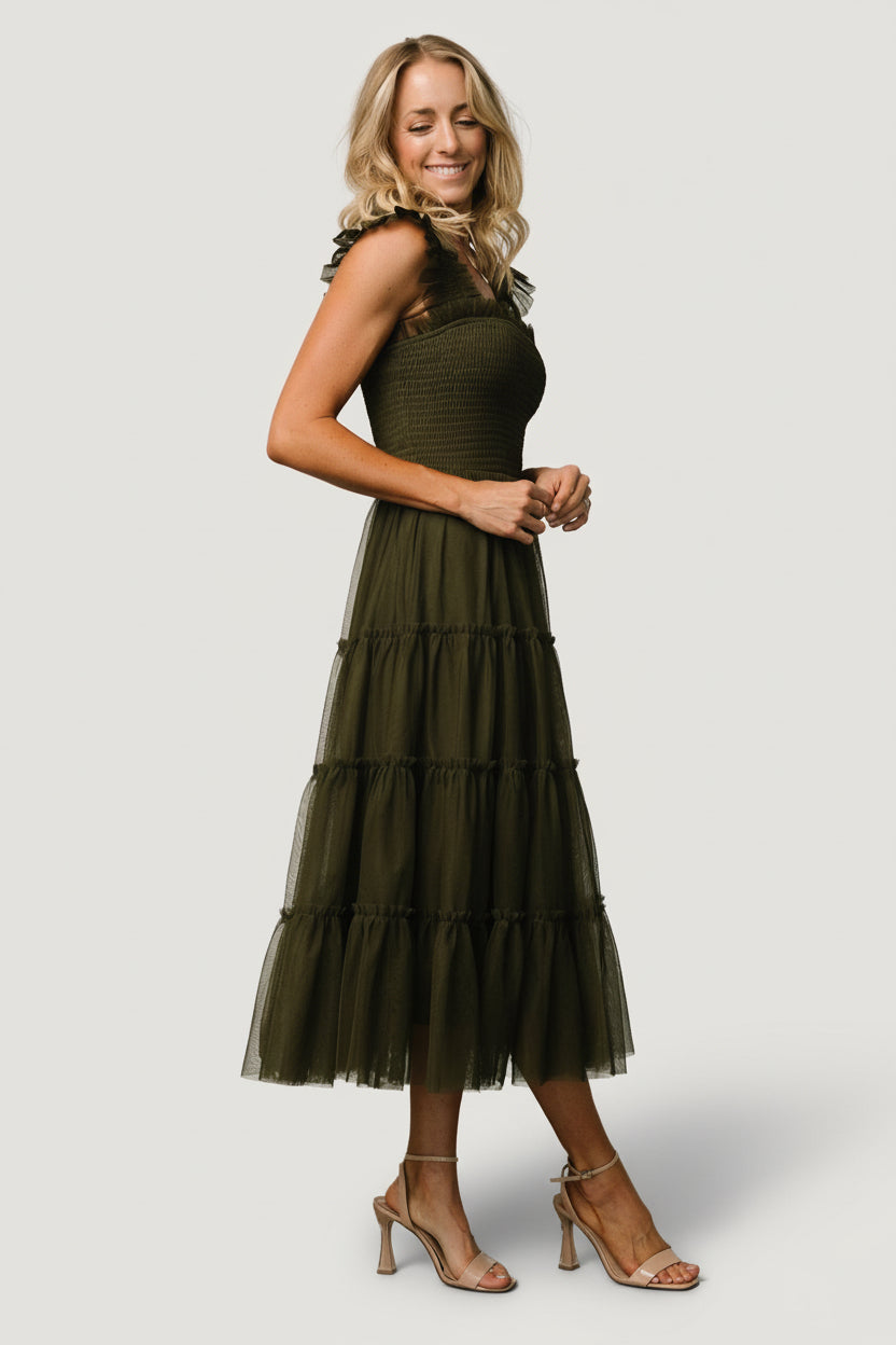 Baltic Born - Emma Smocked Tulle Dress