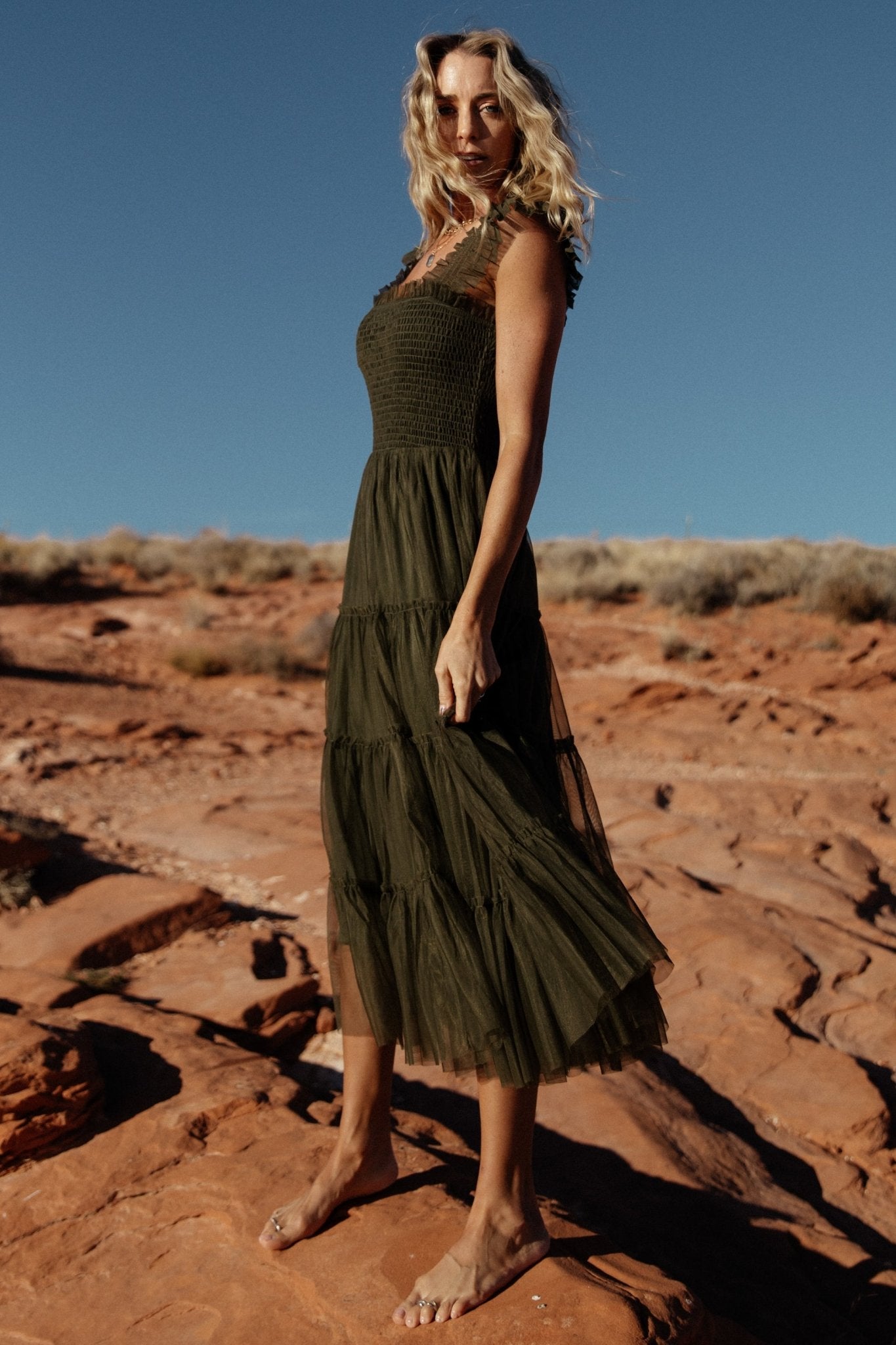 Baltic Born - Emma Smocked Tulle Dress