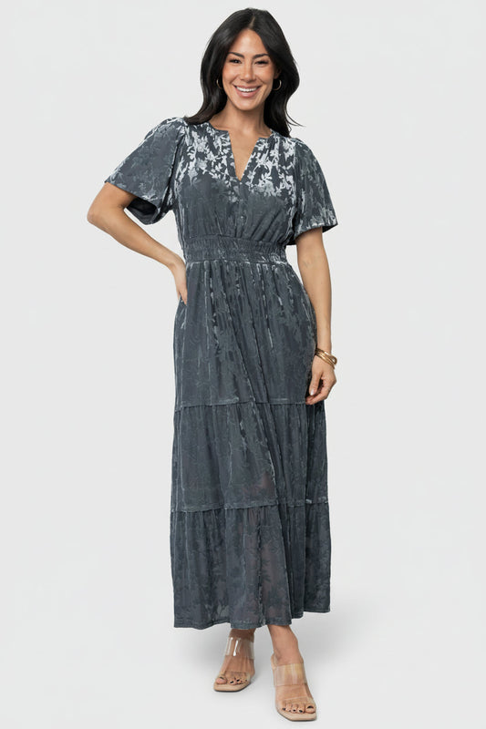 Baltic Born - Bronwyn Velvet Dress