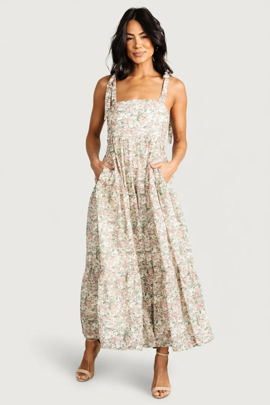 Baltic Born - Lelisa Shoulder Tie Dress