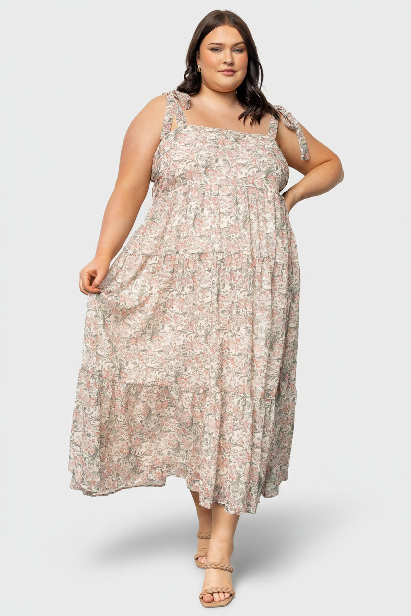 Baltic Born - Lelisa Shoulder Tie Dress